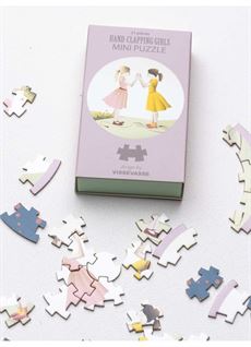 VISSEVASSE MINI PUZZLE, HANDCLAPPING GIRLS, MINI PUZZLE GIRLS